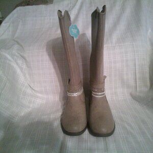 So Raylene color Stone Grey‎ Tall Boots New Size 5 USA Womens /Girls